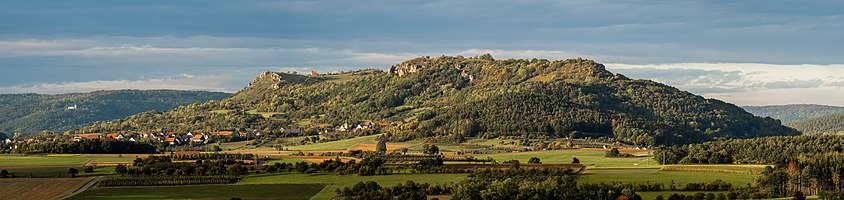 Panorama of the Ehrenbürg as seen from the south