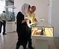 Lower Paleolithic fossils from Darband Cave, Paleolithic hall, National Museum of Iran.jpg