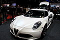 "14 - ITALIAN Supercar - Alfa Romeo 4C white coupe at the 2014 New York International Auto Show - handmade exotic sports car Carbon fibre.jpg