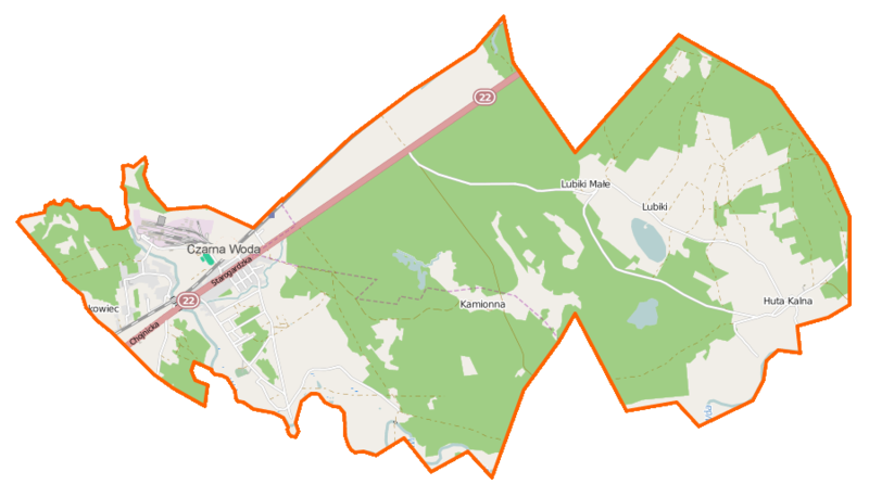 File:Czarna Woda (gmina) location map.png