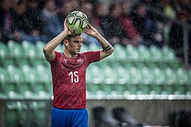 Daniel Souček U21 Czech Republic vs Greece 10-10-2019.jpg