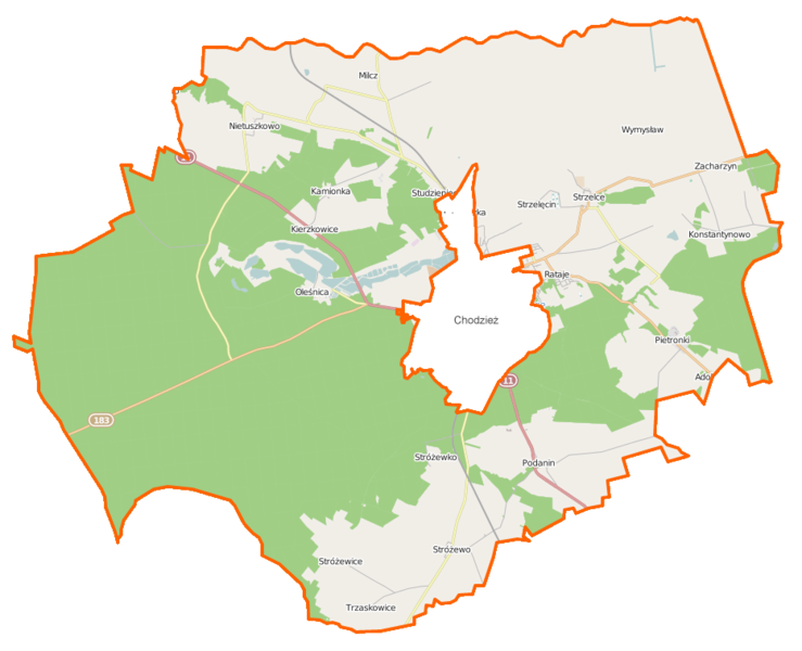 File:Chodzież (gmina wiejska) location map.png