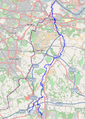 Darent Valley Path map.png