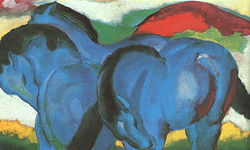 Franz Marc: The Little Blue Horses
