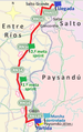 Recorrido de la segunda etapa del Giro por la Hermandad 2014.png