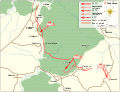 3rd Tank Army in the Kozelsk Offensive, 27–31 August 1942.svg