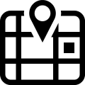 Simpleicons Places map-grid-with-placeholder-interface-symbol.svg