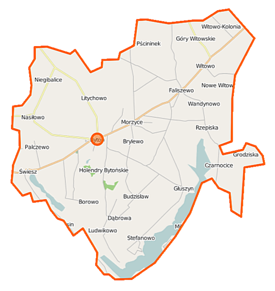 File:Bytoń (gmina) location map.png