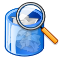 Nuvola-like search trash.svg